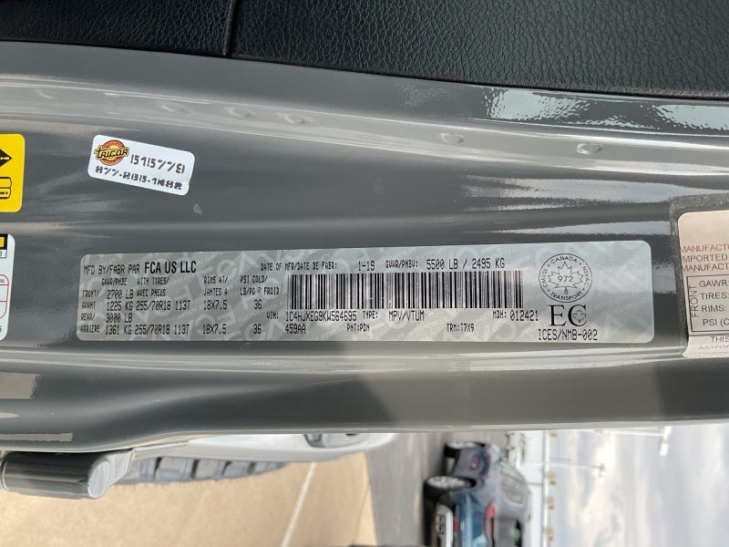 2019 Jeep Wrangler Unlimited Sahara