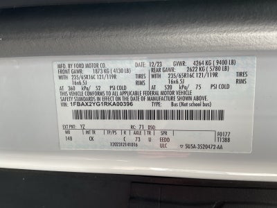 2024 Ford Transit Passenger Wagon XL