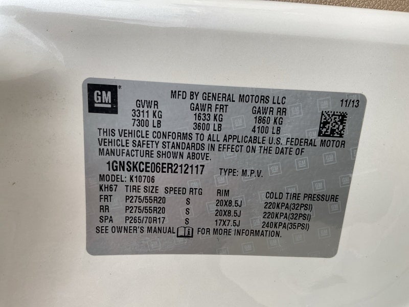 2014 Chevrolet Tahoe LTZ