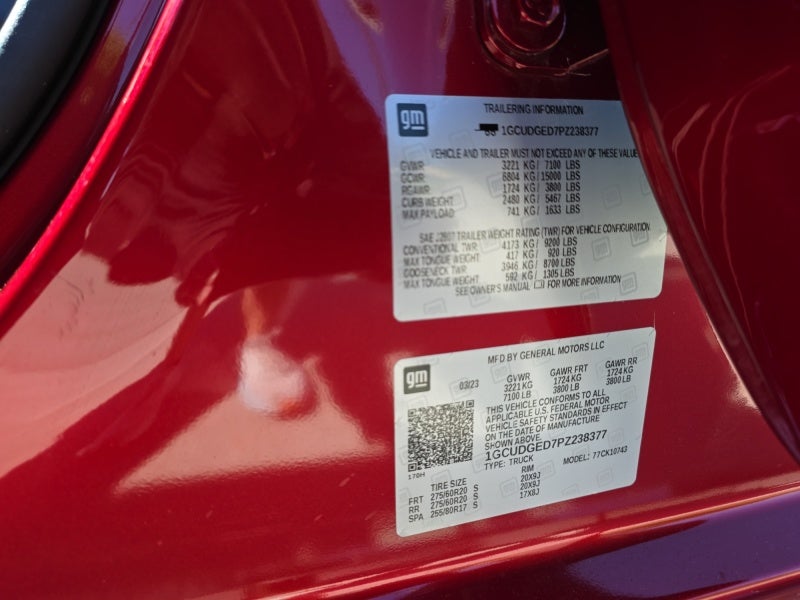 2023 Chevrolet Silverado 1500 LTZ