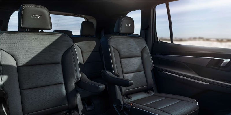 Buick Enclave Sport Touring interior showing seating, comfort, and cabin design
