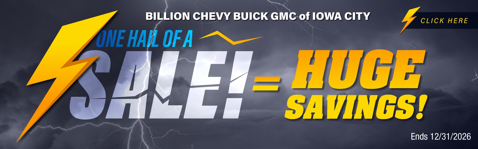 HAIL SALE