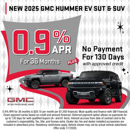 NEW 2025 GMC HUMMER EV PICKUP & SUV