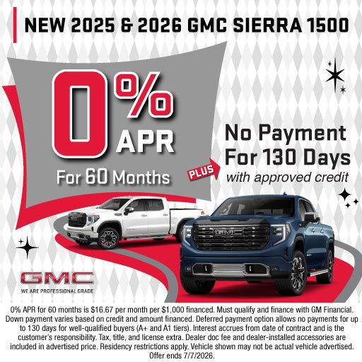 NEW 2025 & 2026 GMC SIERRA 1500