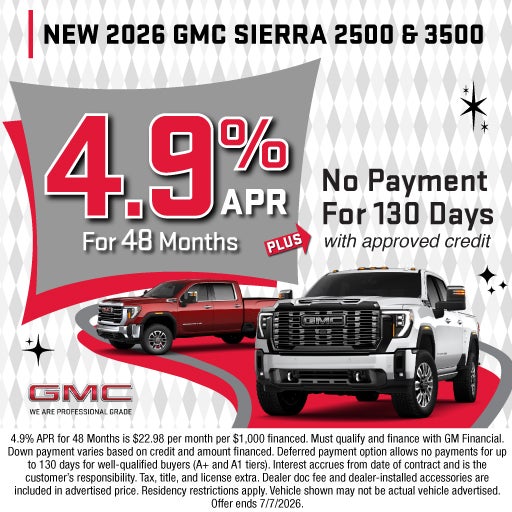 NEW 2026 GMC SIERRA 2500 & 3500