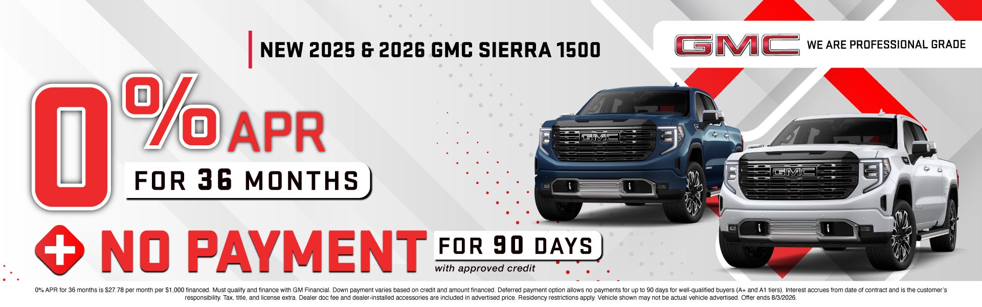 NEW 2025 & 2026 GMC SIERRA 1500