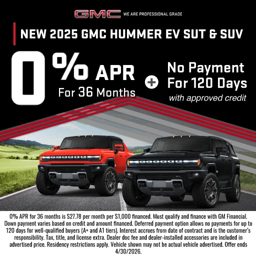 NEW 2025 GMC HUMMER EV SUV & PICKUP