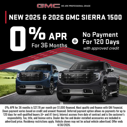 NEW 2025 & 2026 GMC SIERRA 1500