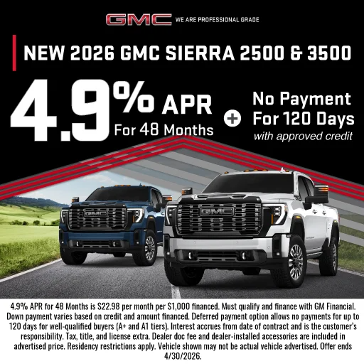 NEW 2026 GMC SIERRA 2500 & 3500