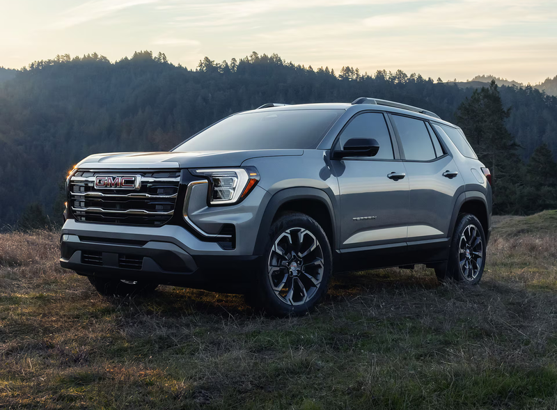 2027 GMC Terrain AWD parked outdoors highlighting performance and capability